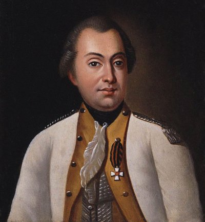 Mikhail Kutuzov in uniforme del Reggimento Pikineer di Lugansk, 1788, XIX secolo da Unbekannt