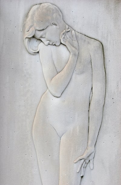 Cimitero monumentale di Milano: donna, Milano, Italia da Unbekannt