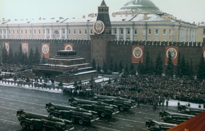 Parata militare, Piazza Rossa, Mosca, 1971 da Unbekannt