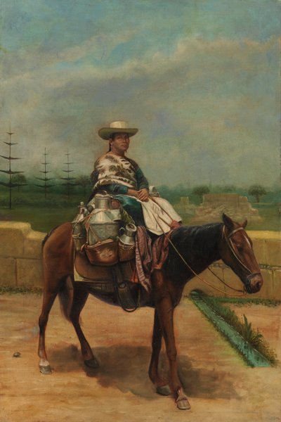 Lattaia, ca. 1890-1892 da Unbekannt