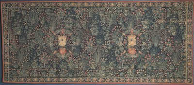 Arazzo Millefiori con stemma dei Medici da Unbekannt