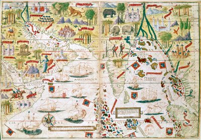 Atlante di Miller, c1519 da Unbekannt