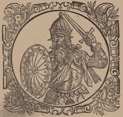Mindaugas, re di Lituania Da: Sarmatiae Europeae desscriprio... di A. Guagnini, 1578 da Unbekannt