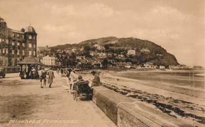 Passeggiata di Minehead, Somerset, anni 1930 da Unbekannt
