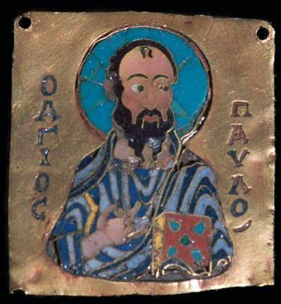 Miniatura raffigurante San Paolo, 10° secolo da Unbekannt