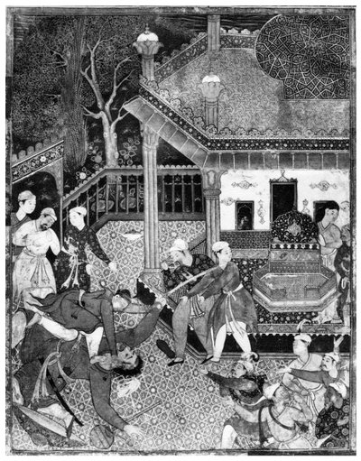 Miniatura dal Dastan e-Amir Hamza da Unbekannt