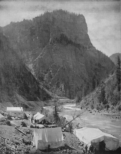 Campo minerario, Nevada, c1897 da Unbekannt