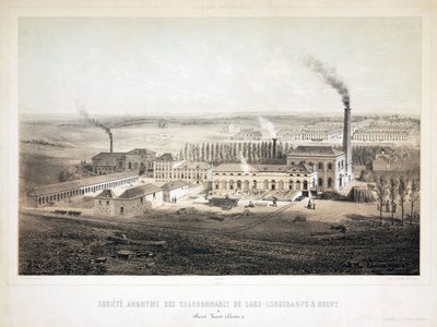 Estrazione del carbone Sars Longchamps & Bouvy Coalmining Co Ltd, Belgio da Unbekannt