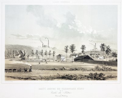 Miniere, carbone Vallee du Pieton United Coalmining Co Ltd, Belgio da Unbekannt