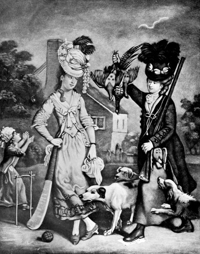Miss Wicket e Miss Trigger, 1770 da Unbekannt