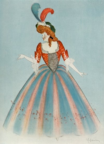 Mme Rejane - Ruolo della Montansier. - La Montansier, 1904 da Unbekannt