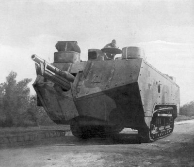 Pezzo di artiglieria mobile, Moronvilliers, Francia, Prima Guerra Mondiale da Unbekannt