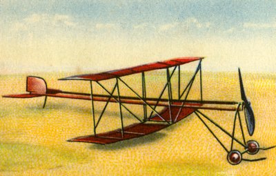 Modello di biplano, 1932 da Unbekannt