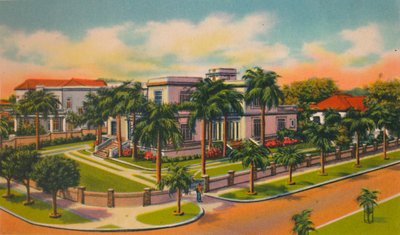 Residenza moderna in El Prado, Barranquilla, c1940s da Unbekannt