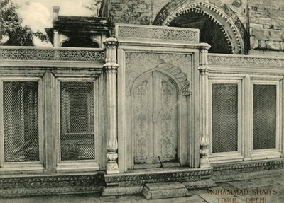 Tomba di Mohammad Shah, Delhi da Unbekannt