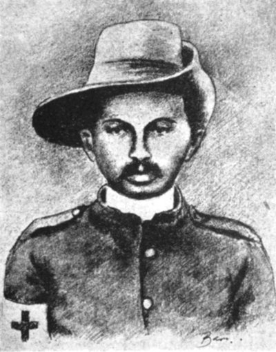 Mohandas Gandhi, leader nazionalista indiano, 1906 da Unbekannt
