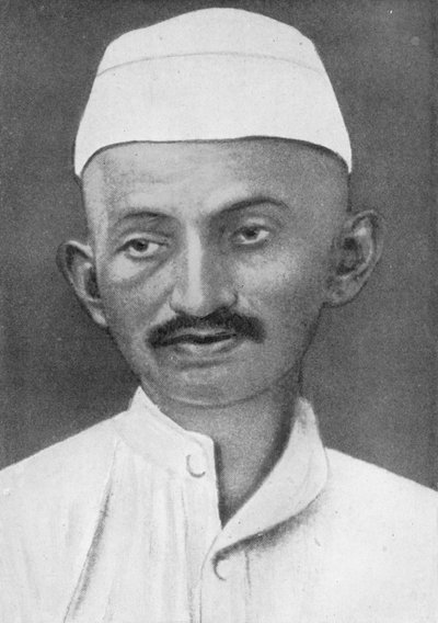 Mohandas Karamchand Gandhi 1869-1948, leader nazionalista indiano, 1926 da Unbekannt