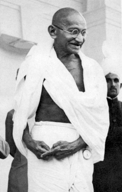 Mohondas Karamchand Gandhi, leader nazionalista indiano, 1869-1948 da Unbekannt