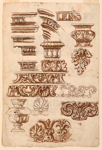 Modanatura e ornamentazione da Unbekannt