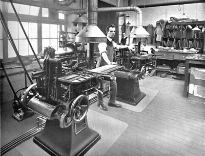 Monotype Casters e Dipartimento Stereotype, 1919 da Unbekannt