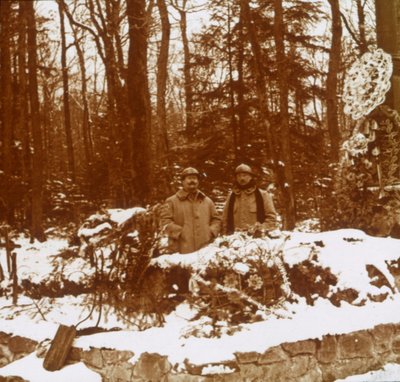 Monumento dei Cacciatori, Col de la Chipotte, Francia orientale, c1914-c1918 da Unbekannt