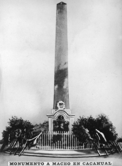 Monumento ad Antonio Maceo, 1899, anni 1920 da Unbekannt