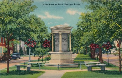 Monumento a Quattro Poeti della Georgia, 1943 da Unbekannt