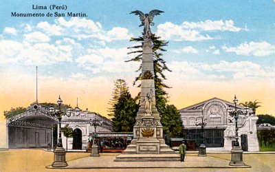 Monumento al Generale San Martin, Lima, Perù da Unbekannt