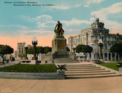 Monumento allo studioso e filosofo José de la Luz Caballero, L