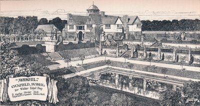 Moonhill, Cuckfield, Sussex, c1902 da Unbekannt