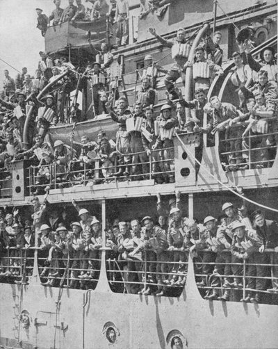 Altre truppe britanniche in aiuto della Francia, 1940 da Unbekannt