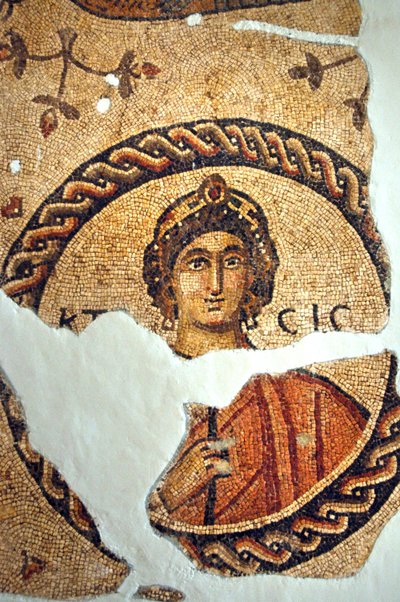Mosaico di Ktisis da Antakya, Turchia da Unbekannt