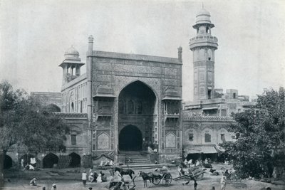 Moschea di Wazir Khan, Lahore, c1942 da Unbekannt
