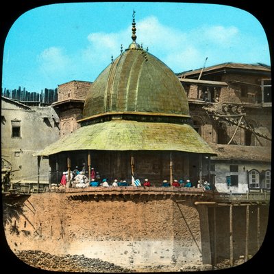 Moschea con tetto dorato, India, fine XIX o inizio XX secolo da Unbekannt