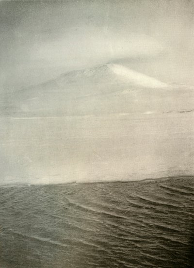 Monte Erebus dalla banchisa, c1908, 1909 da Unbekannt
