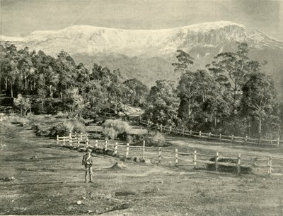 Monte Wellington, dalla Huon Road da Unbekannt