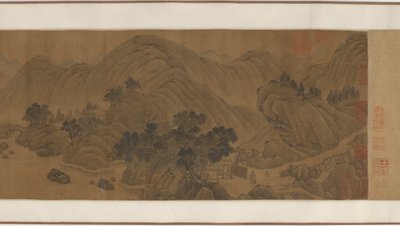 Paesaggio montano, 1550-1644 da Unbekannt