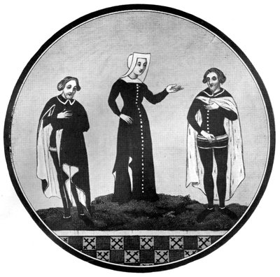 Abiti da lutto, XIV secolo, 1910 da Unbekannt