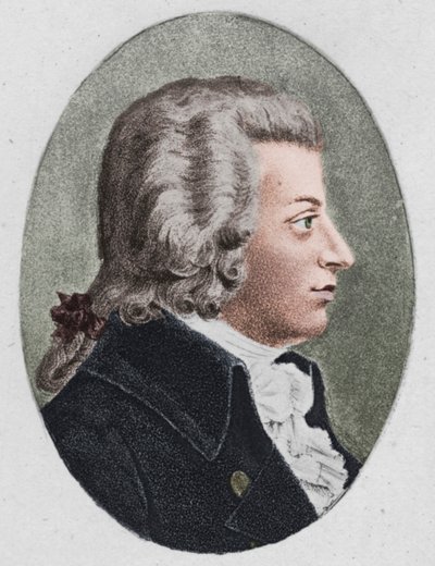 Mozart, 1895 da Unbekannt