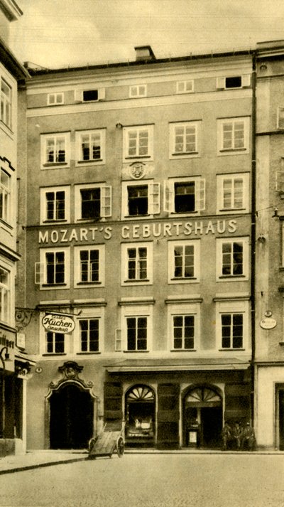 Casa Natale di Mozart, Salisburgo, Austria, c1935 da Unbekannt