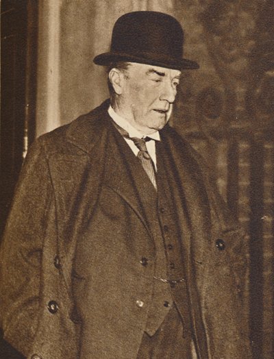 Il signor Baldwin lascia il numero 10 per visitare il re Edoardo a The Fort, 5 dicembre 1936, 1937 da Unbekannt