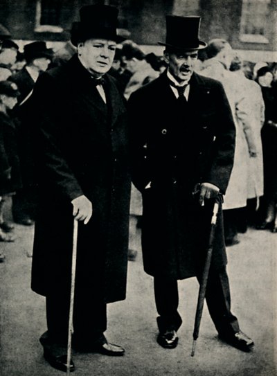Mr. Chamberlain e Mr. Churchill, 23 febbraio 1940 da Unbekannt