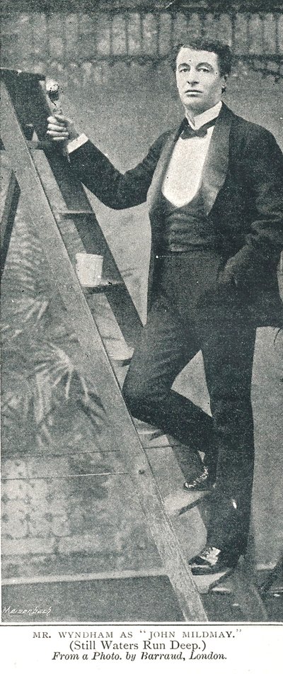 Mr Charles Wyndham, c.1890 da Unbekannt
