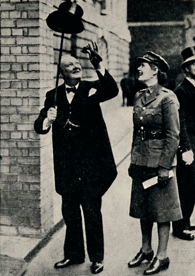 Mr. Churchill di buon umore, anni 1940, 1945 da Unbekannt