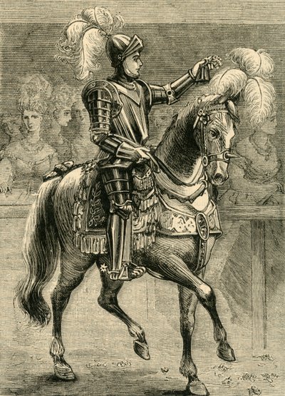 Mr. Dymoke, Il Campione del Re, 1881 da Unbekannt