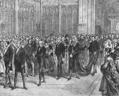 Il primo mandato di Mr. Gladstone: La riunione del Parlamento del 1868-1874, 1901 da Unbekannt