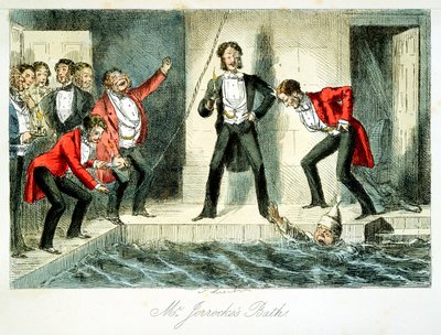 Il bagno del signor Jorrocks, 1845 da Unbekannt