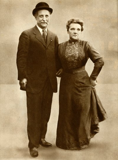 Il signor e la signora George Lansbury nel 1910, 1935 da Unbekannt