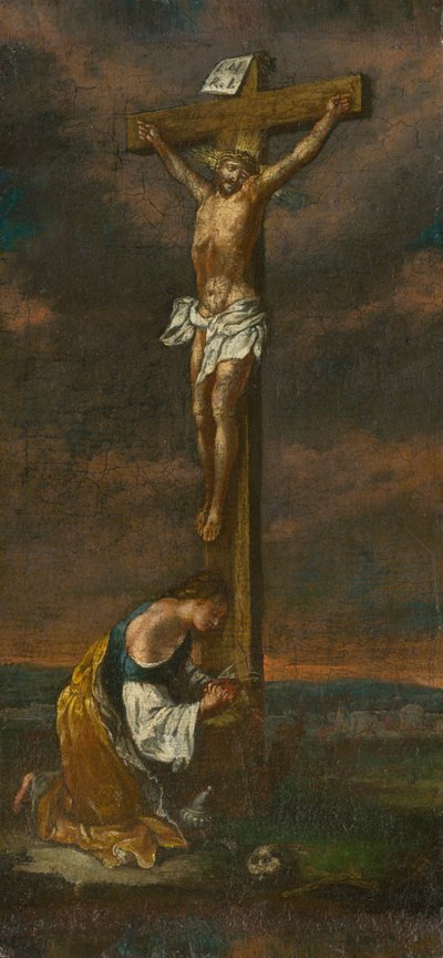 Maria Maddalena sotto la croce da Unbekannt