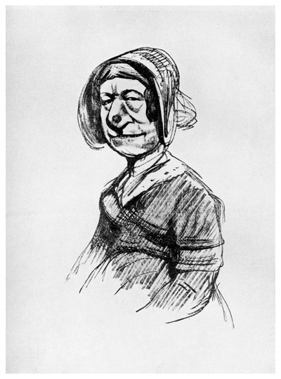 Mrs Grundy: ritratto di una londinese, XIX secolo da Unbekannt